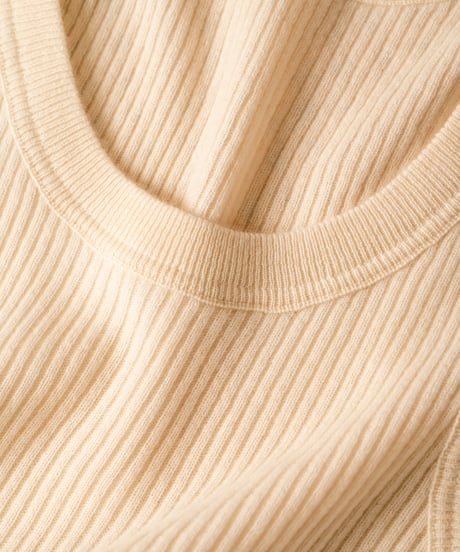 PICEA Ex. BABY CASHMERE RIB TANK TOP