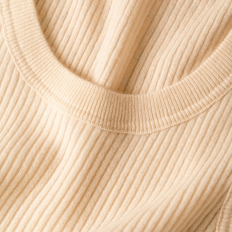PICEA Ex. BABY CASHMERE RIB TANK TOP | MusterWerk
