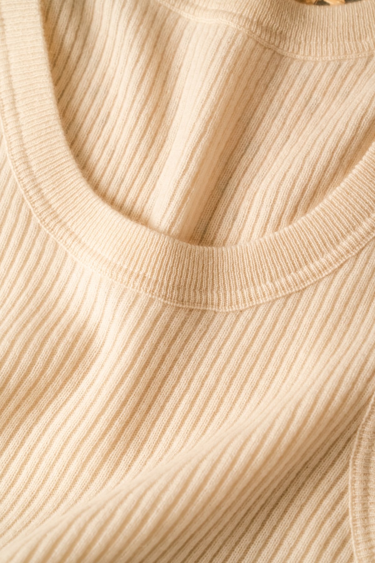 PICEA Ex. BABY CASHMERE RIB TANK TOP | MusterWerk