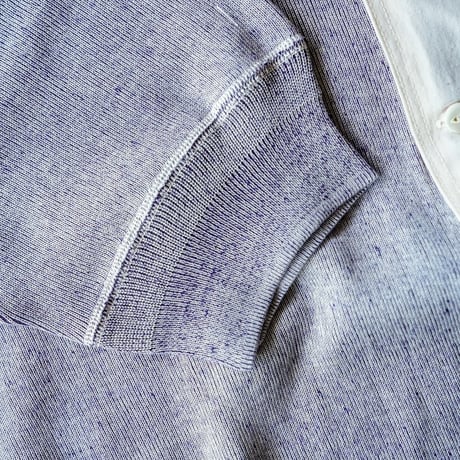 Olde Homesteader INTERKNIT RIB HENLEY NECK SHORT SLEEVE