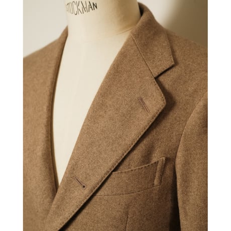 MAATEE&SONS Ex. CASHMERE/MINK UNCON SINGLE BLAZER