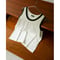 MAATEE&SONS Ex. \"TRIM\" WASHABLE SILK TENJIKU TANK TOP