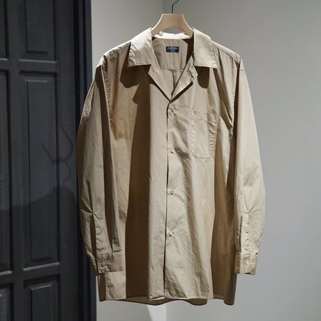 MAATEE&SONS Ex. 染めDJA200/2 POPLIN BEACH SHIRTS