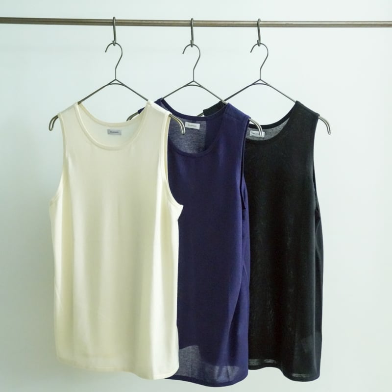 WALENODE Ex.Washable Silk Cashmere Tank Top | M