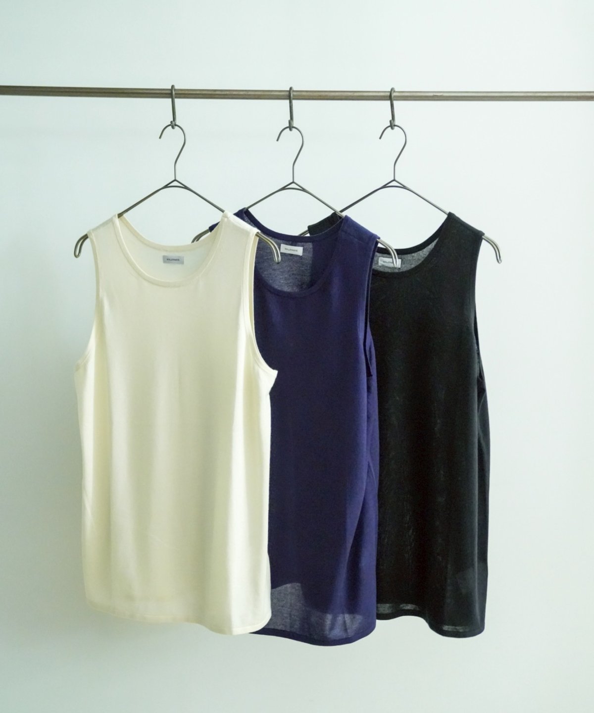 WALENODE Ex.Washable Silk Cashmere Tank Top | M
