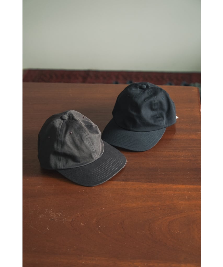 ULTERIOR WASHED VINTAGE TWILL 6 PANELED CAP |