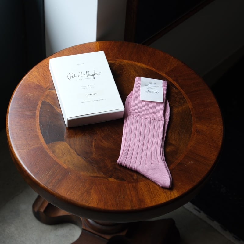 Olde H & Daughter SILK RIB SOCKS | MusterWerk