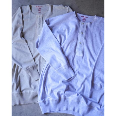 Olde Homesteader INTERLOCK HENLEY NECK LONG SLEEVE