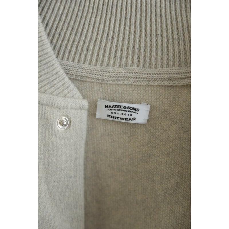 MAATEE&SONS SNAP CARDIGAN | MusterWerk