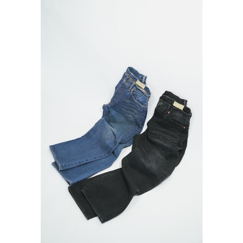 cantate Denim Straight Trousers (VINTAGE WASH)