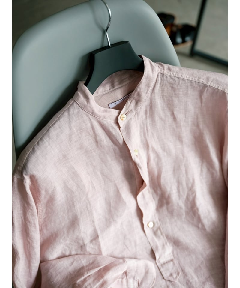 MAATEE&SONSドS LINEN PULLOVERシャツ SAKURA 2 MAATEE&SONS マーティーアンドサンズ ドS LINEN PULLOVERシャツ