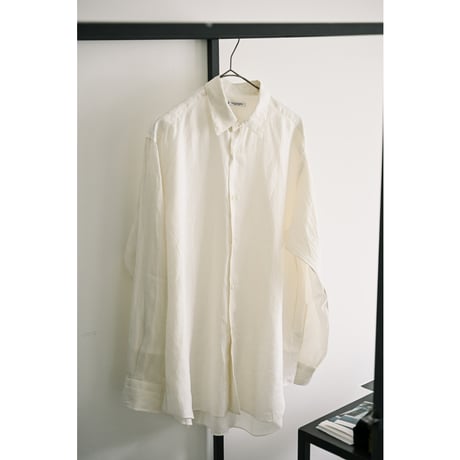 MAATEE&SONS SHORT PONIT RAMIE SHIRTS