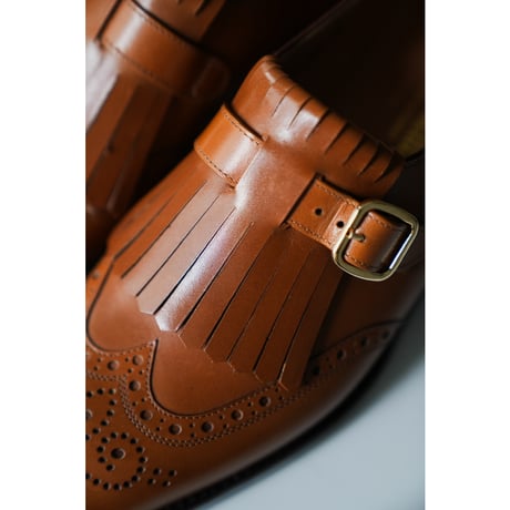 F.LLI Giacometti FG462 ROSSA (WING-TIP MONK SLIP-ON)