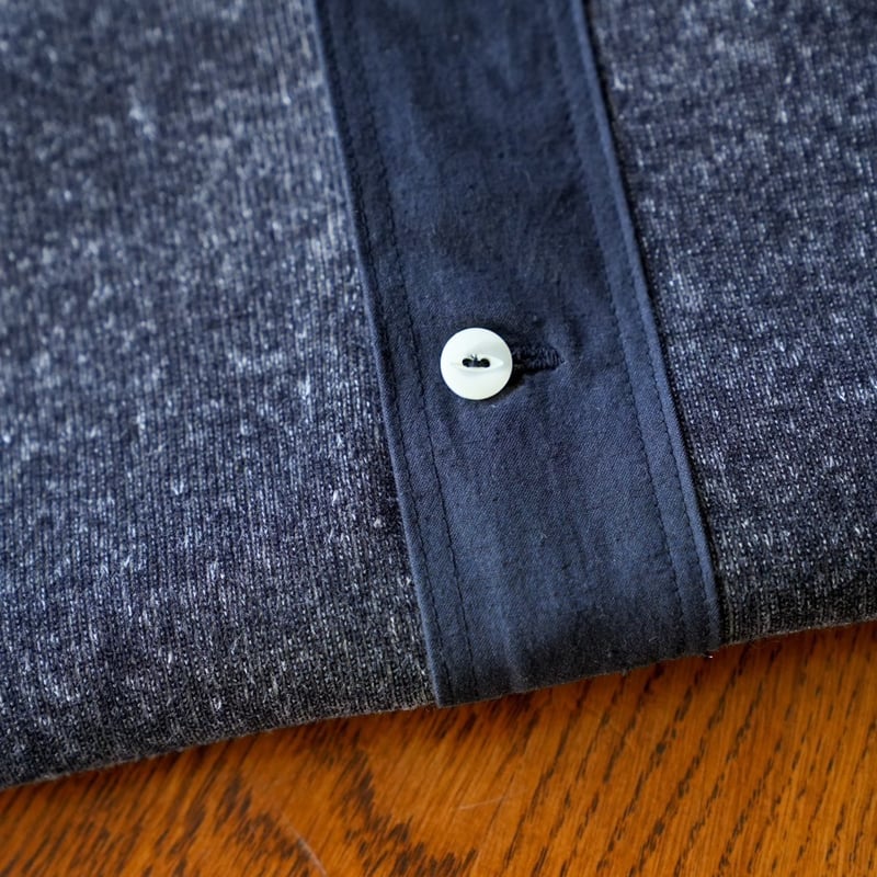 Olde Homesteader INTERKNIT RIB HENLEY NECK SHOR