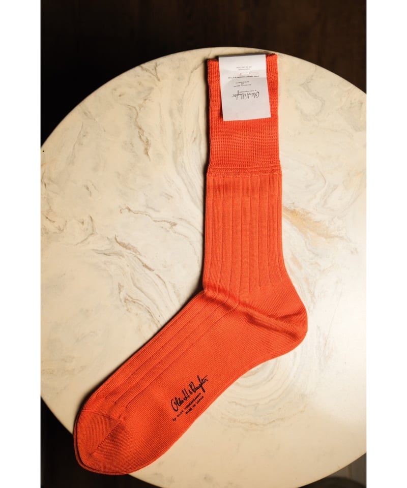 Olde H & Daughter SILK RIB SOCKS | MusterWerk