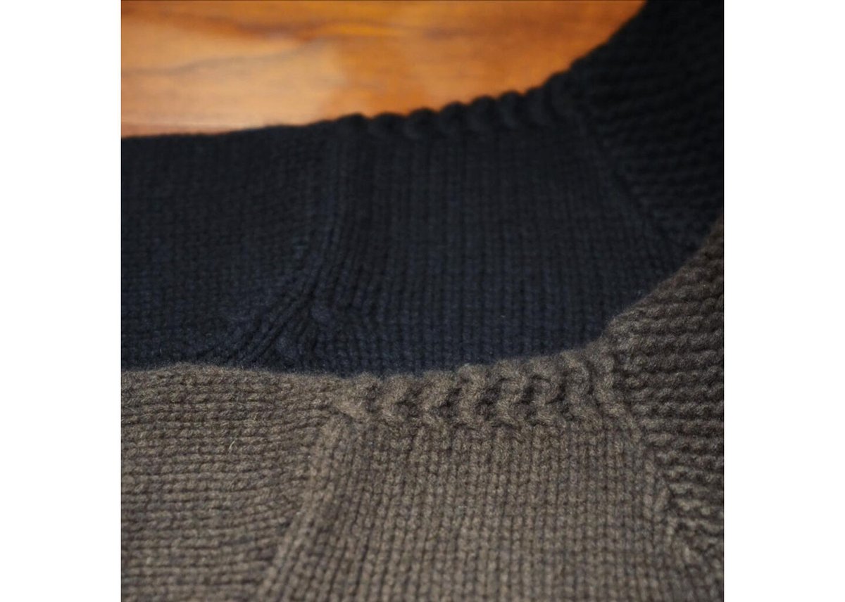 walenode Ex. Tibetan yak Hand knitted cowichan