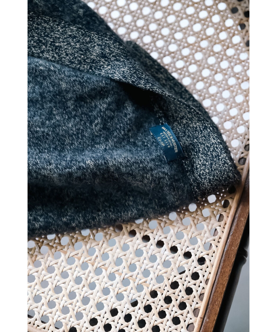 MAATEE&SONS Ex. CASHMERE SHAGGY 2 N/B CARDIGAN