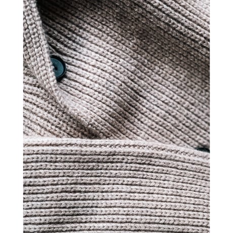 MAATEE&SONS Ex. CASHMERE SHAWL COLLAR CARDIGAN