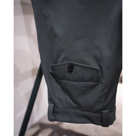 RAKINES  Ex. Overlap pants "Post-work twill"