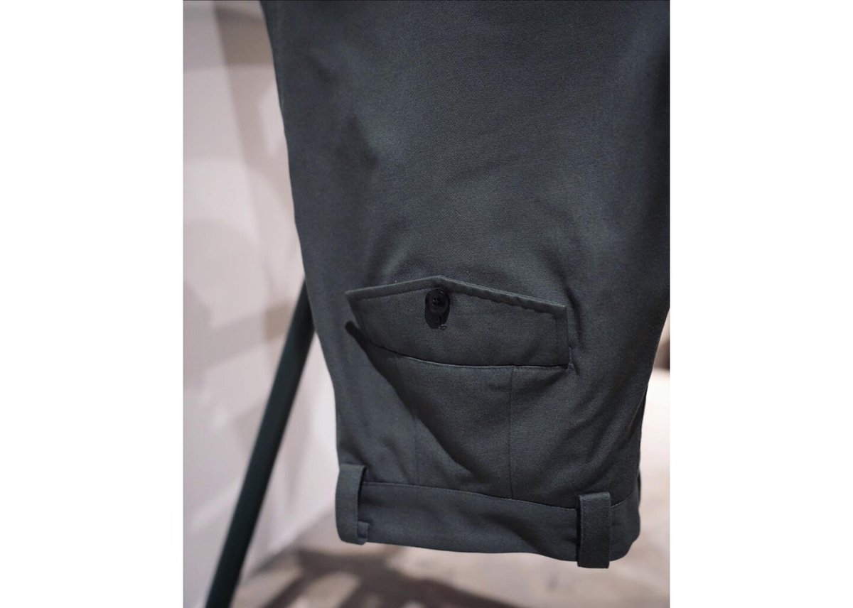 RAKINES ラキネス 22AW ポストワークツイルオーバーラップパンツ RAKINES Ex. Overlap pants 