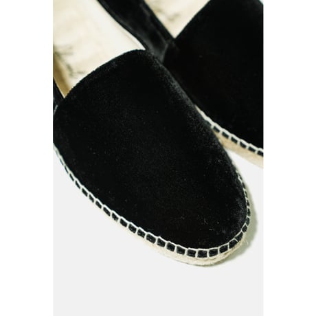 MADE IN ALICANTE VELVET ESPADRILLES
