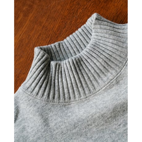 Slopeslow WOOL FRENCH TERRY TURTLE NECK SWEATSHIRTS