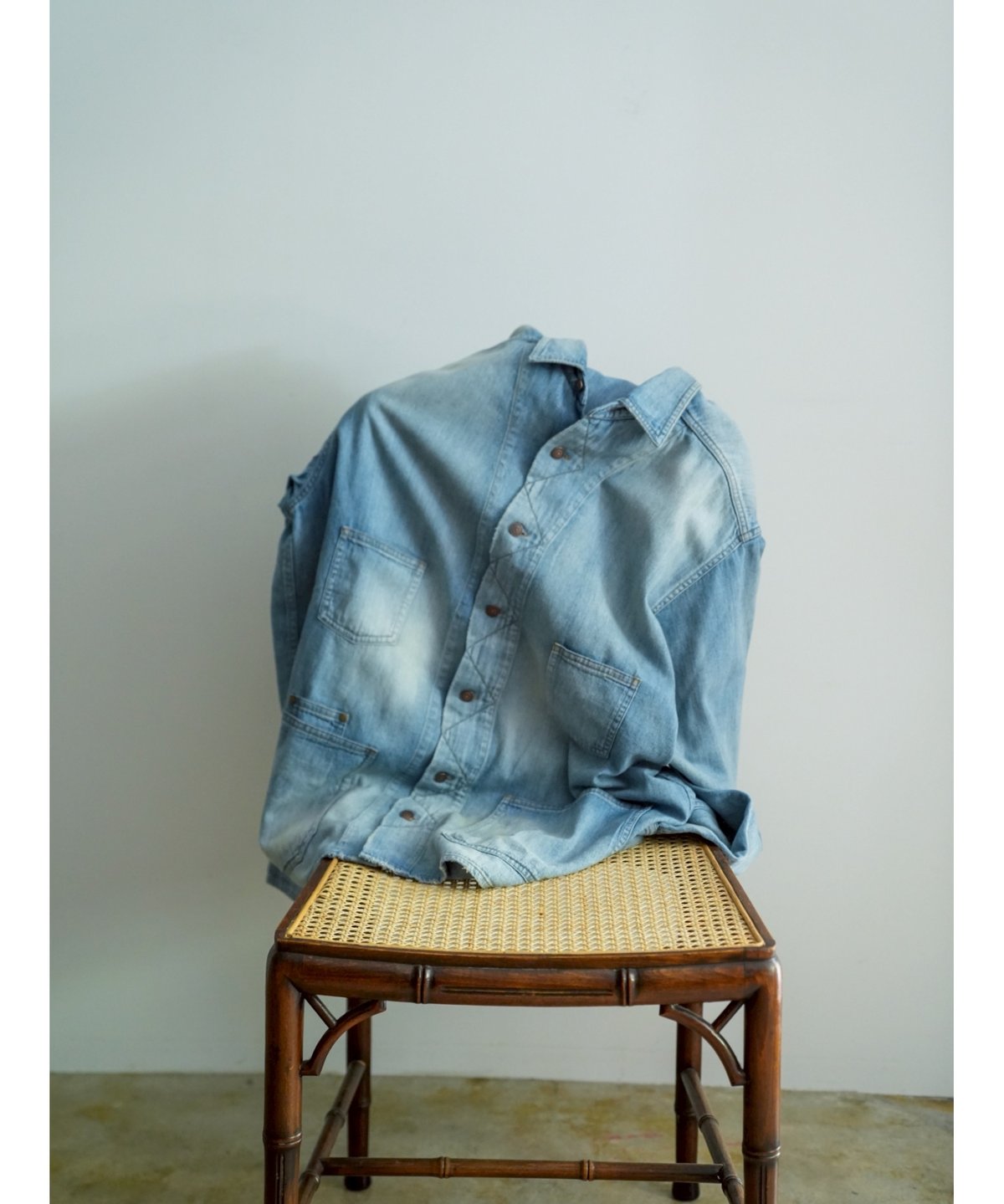 「マグロ」MAATEE&SONS DENIM SHIRTS .. MAATEE&SONS DENIM SHIRTS COVERALL | MusterWerk