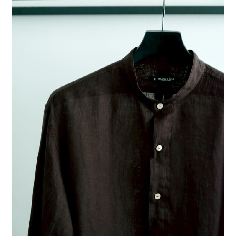 MAATEE&SONS ドS LINEN PULLOVER SHIRTS | MusterWerk