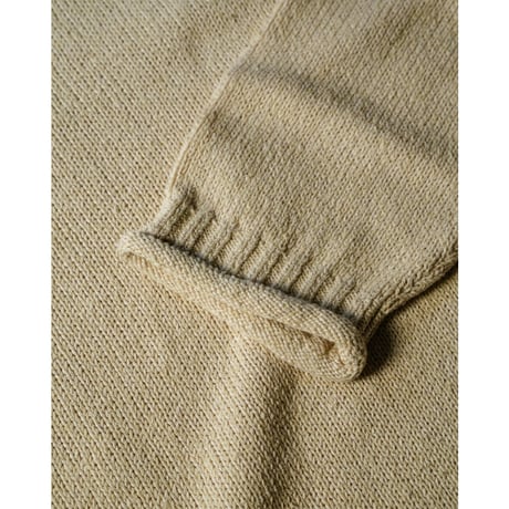 Olde H&Daughter SILK COTTON BOAT NECK P/O