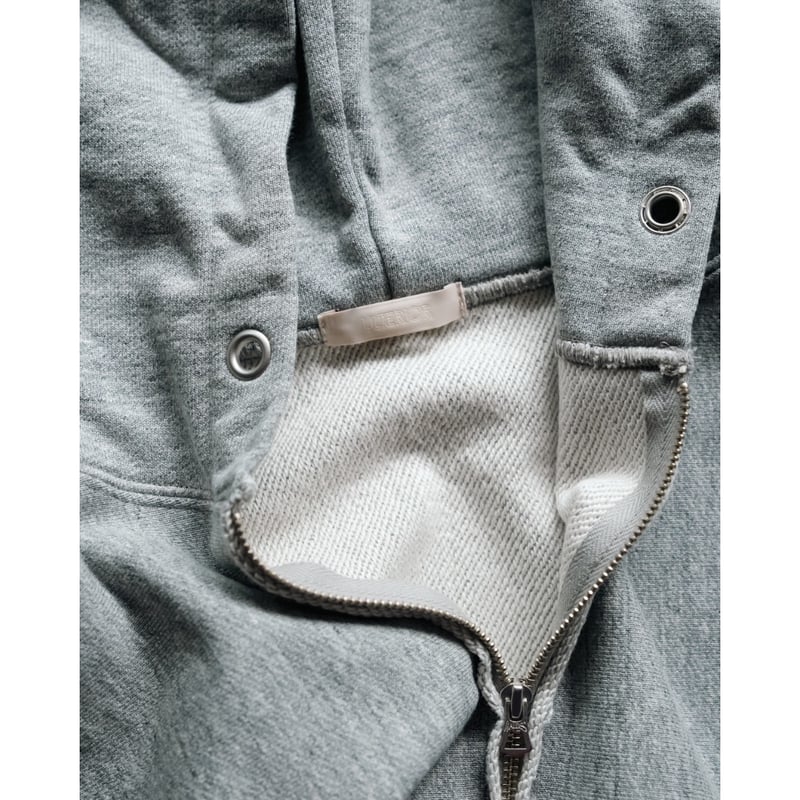 ULTERIOR Ex. FADED SILKY TERRY RW HALF ZIP HOOD