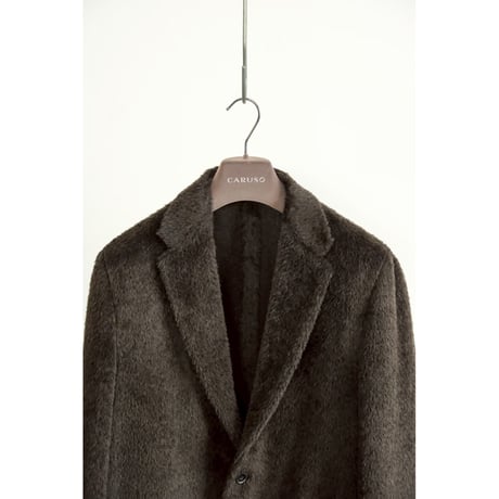 CARUSO Ex. ZERO JACKET "ALPACA SHAGGY"