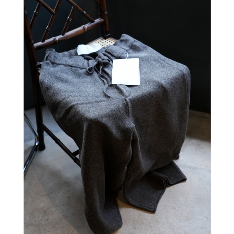 nonnotte KNIT PANTS EXTRA WIDE | MusterWerk