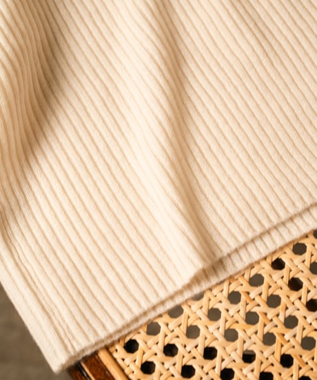 PICEA Ex. BABY CASHMERE RIB TANK TOP