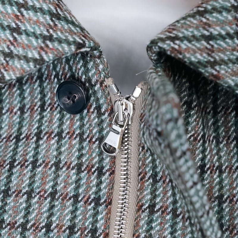 The CLASIK FOX BROTHERS TWEED RIB HARRINGTON |