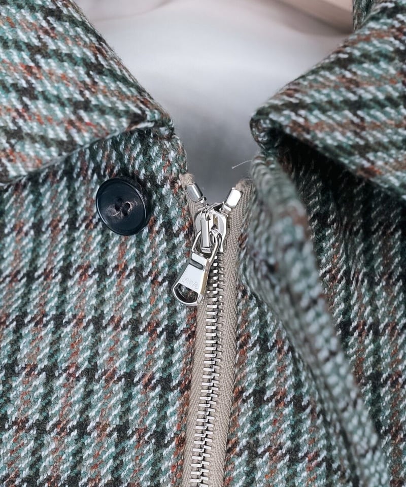 The CLASIK FOX BROTHERS TWEED RIB HARRINGTON |