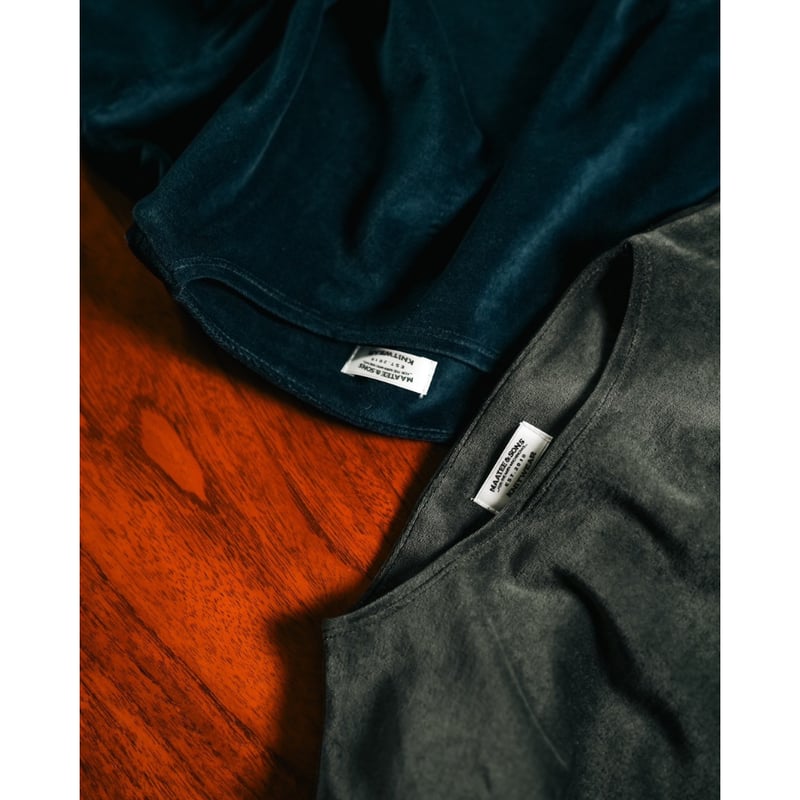 MAATEE&SONS SUVIN VELOUR BOAT TEE | MusterWerk