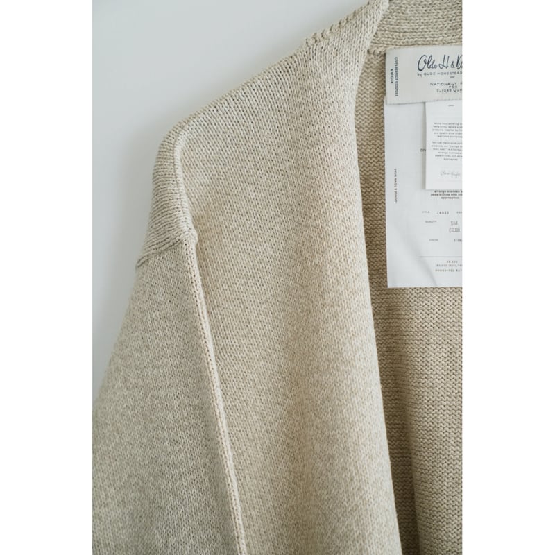 Olde H & Daughter SILK COTTON BOAT NECK/HALF Z