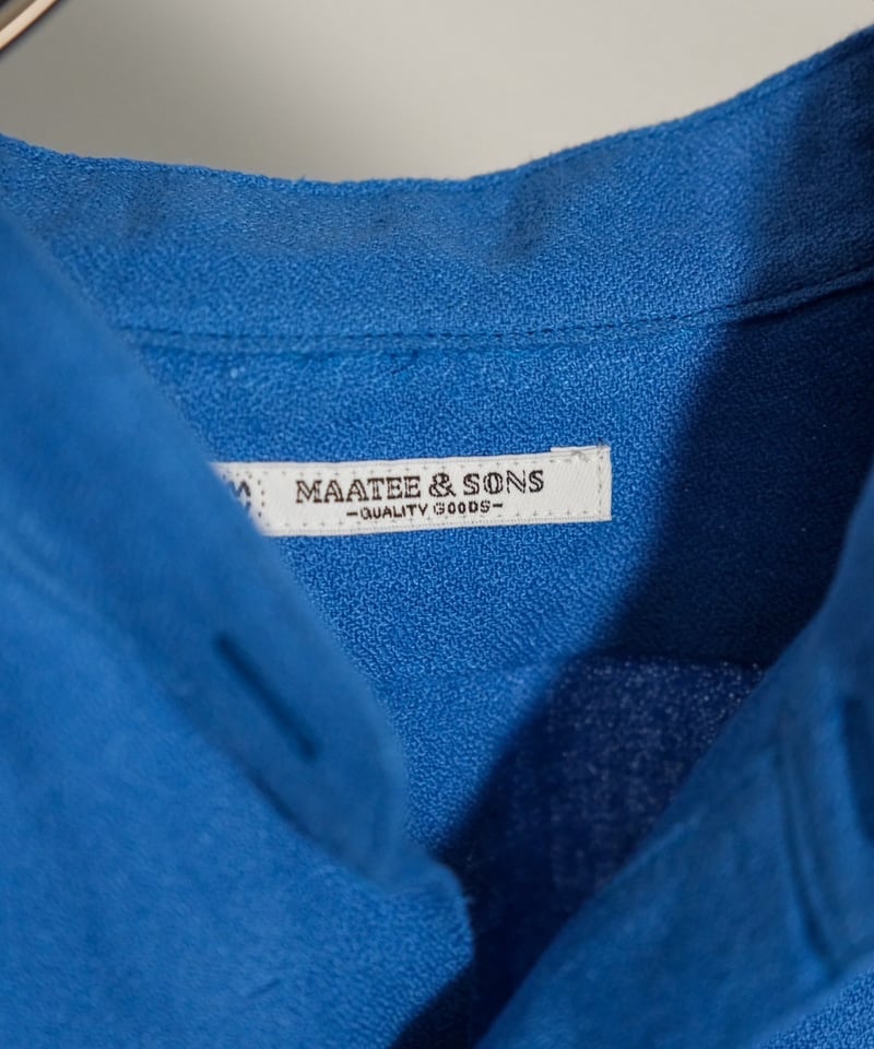 MAATEE&SONS LINEN GEORGETTE FRINGE SHIRTS | Mus