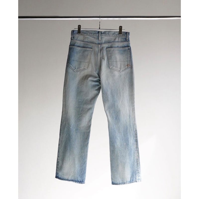 ANCELLM AGING SELVEDGE SHOECUT 5P DENIM PANTS U
