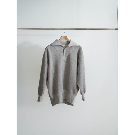 Olde Homesteader EXTRA COTTON FLEECE STAND NECK LONG SLEEVE