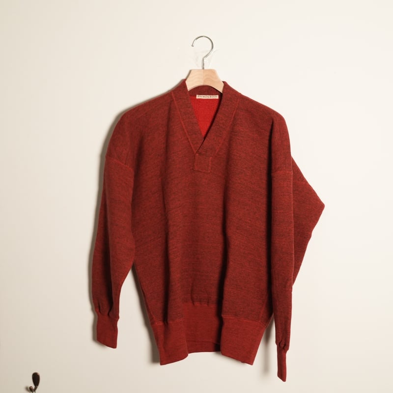 Olde Homesteader EXTRA COTTON FLEECE Y NECK LON