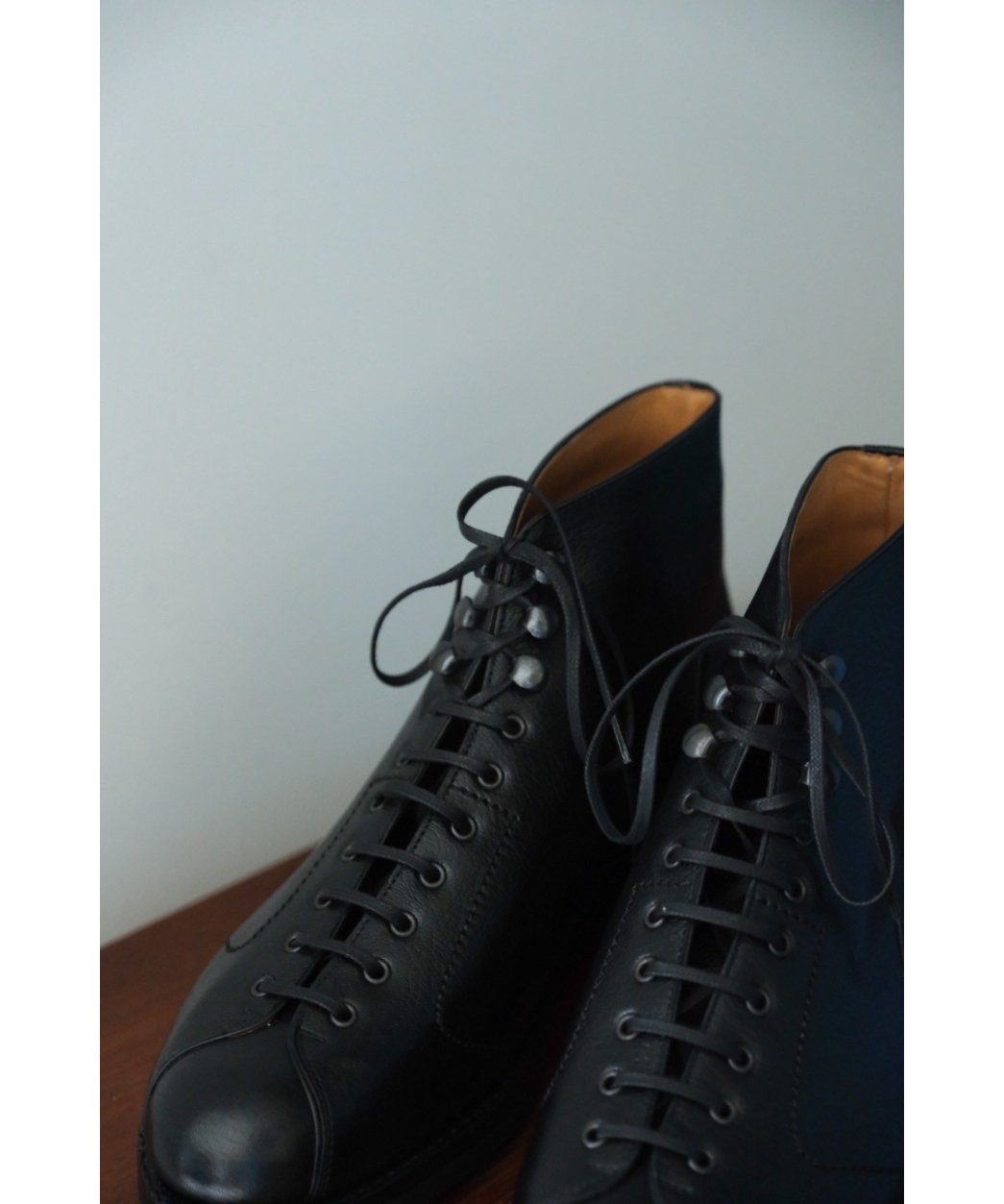 希少&美品▪️MONKEYTIME×CAMINANDO 【26㎝】ブーツ　黒 スエード サイドジップ ショートブーツ | ブランド古着の買取・委託