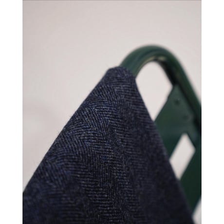 MAATEE&SONS Ex. TWEED HERRINGBONE 2INTUCK TAPERED TROUSERS