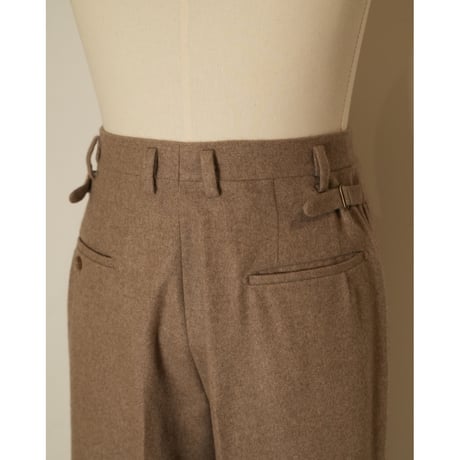 MAATEE&SONS Ex. CASHMERE/MINK COOPER PANTS
