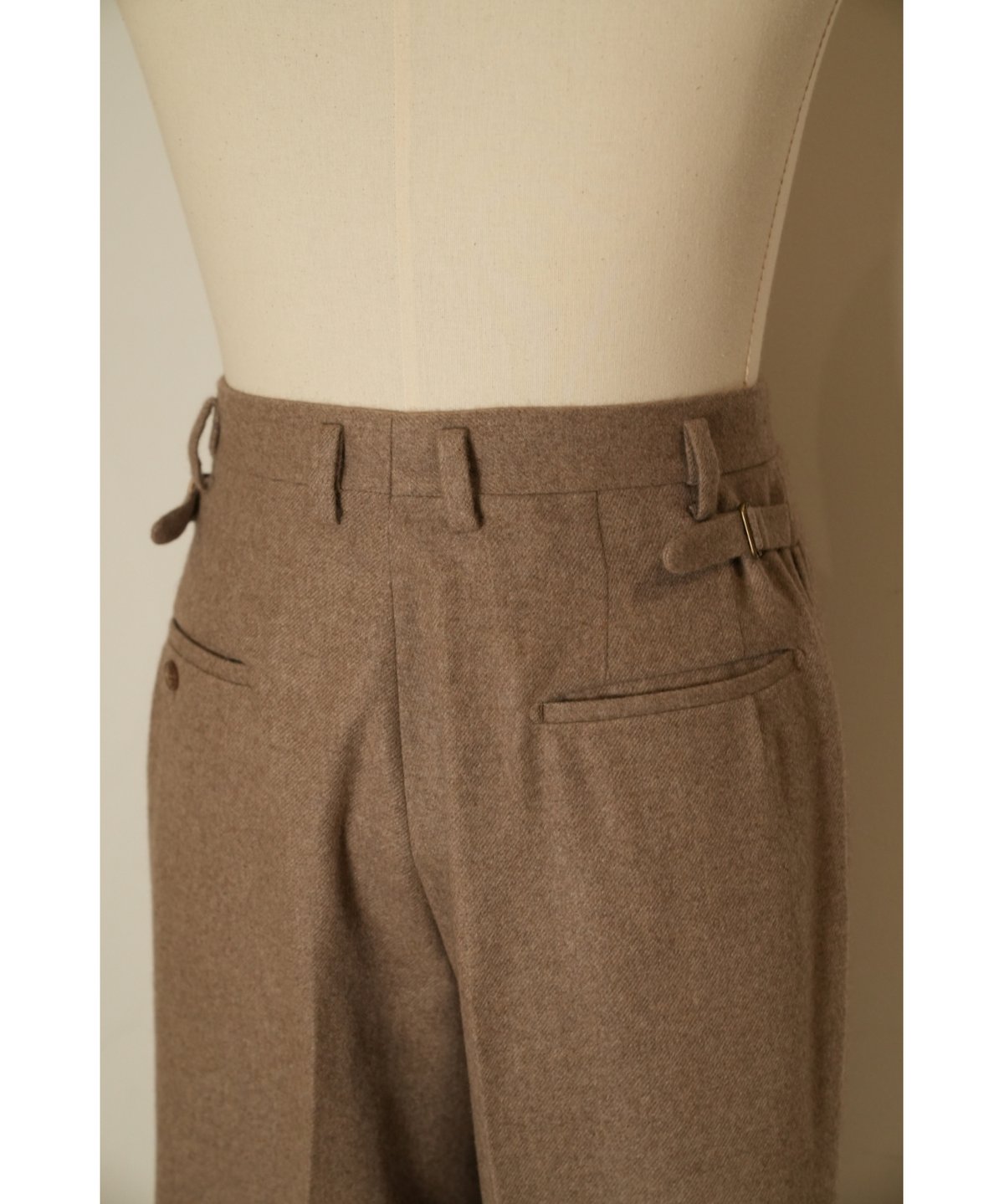 MAATEE&SONS Ex. CASHMERE/MINK COOPER PANTS | Mu