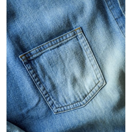 MAATEE&SONS DENIM SHIRTS COVERALL