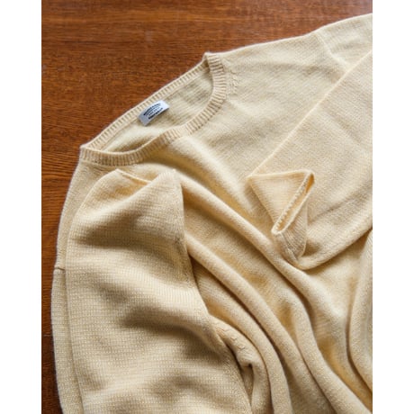 MAATEE&SONS SILKCASH C/N SWEATER