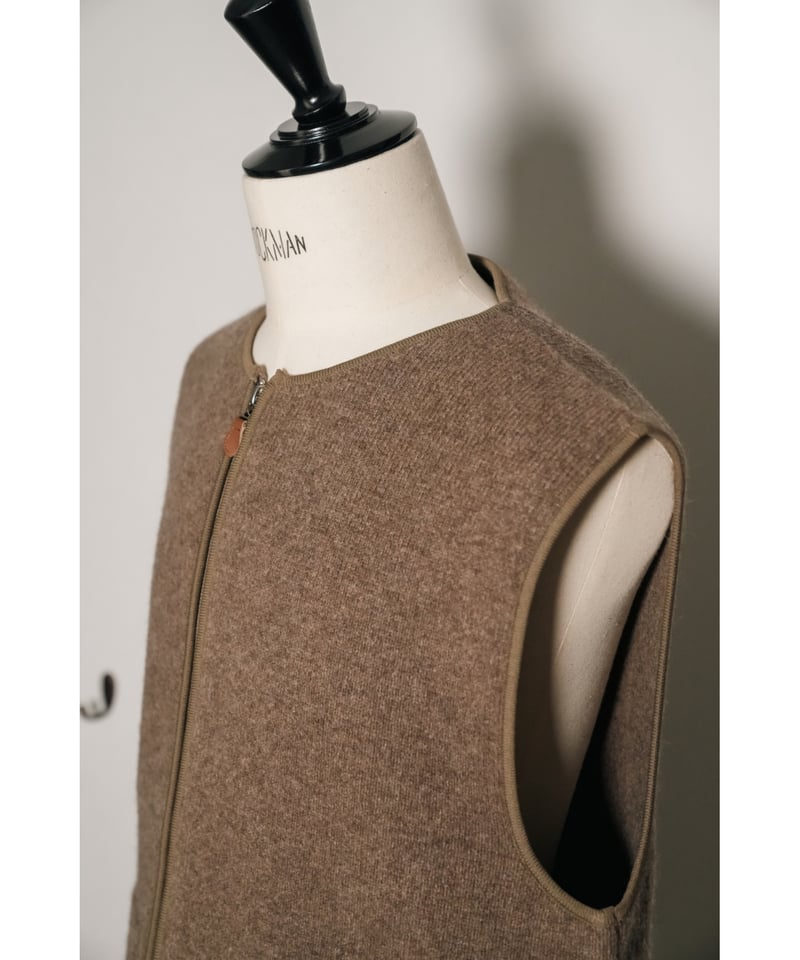 WALENODE innocent YAK Zip up vest | MusterWerk WALENODE innocent YAK Zip up vest | MusterWerk