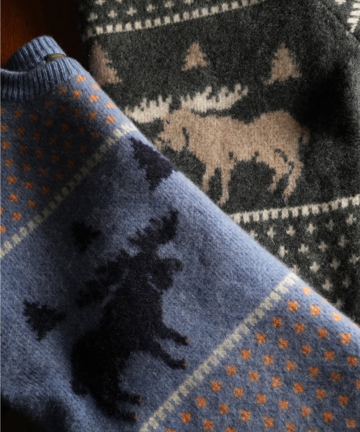MAATEE&SONS CASH JACQUARD P/O SWEATER MAATEE&SONS CASH JACQUARD P/O SWEATER