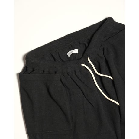 WALENODE "Cotton Cashmere Pile" Marine Shorts